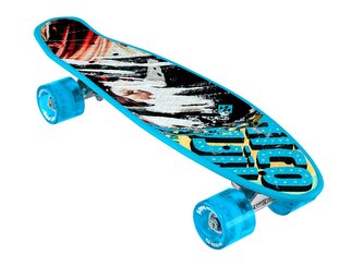 Skateboard Street Surfing BEACH BOARD Glow Rough Poster