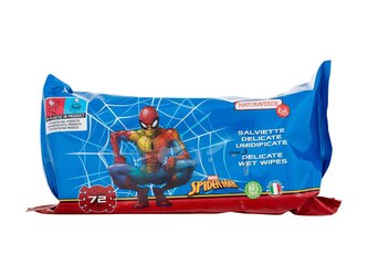 Naturaverde Spider-Man Čisticí ubrousky Delicate Wet Wipes 1 balení pro děti