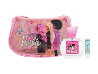 Naturaverde Barbie toaletní voda 50 ml + balzám na rty 5,7 ml + kabelka