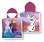 FARO Pončo Ledové Království Anna Elsa Olaf  Bavlna - Froté, 55/110 cm