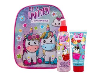 Naturaverde Be A Unicorn šampon 100 ml + bezoplachový kondicionér ve spreji 200 ml + batůžek