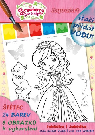 Strawberry 2 - AQUAART A4 Stačí přidat vodu!