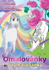 Omalovánky A4 Jednorožci