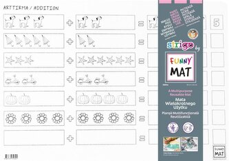 Mata transparentna Dodawanie Funny Mat STRIGO