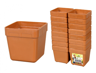 Květník KAKTUS lehčený plastový 5x5cm 16ks