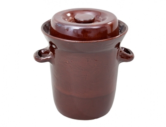 Zelák MORAVA s víkem keramický 5l Zelák MORAVA s víkem keramický 5l