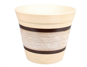 Květník ASTREA přírodní kamenina d26cm