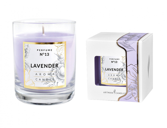 Svíčka ve skle CLASSIC GLASS Lavender vonná 250g