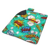 Plážová deka Komiks: 200x140 cm