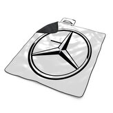 Plážová deka Logo 1 Bílá: 200x140 cm