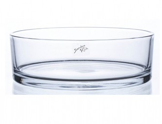 Miska KLASIK strojní výroba skleněná d25x8cm