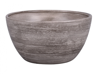 Žardinka PURKYNĚ GREY keramická matná d23x13cm