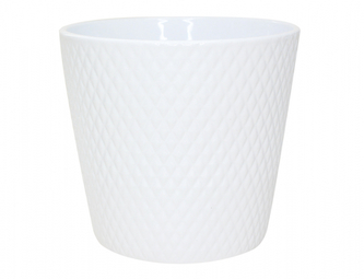 Obal na květník HARLEKIN keramický lesklý d15x13cm