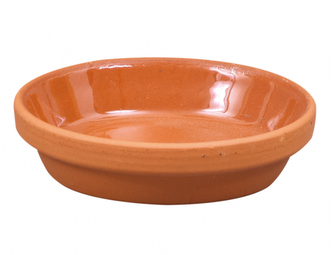 Podmiska pod květník KLASIK NATUR glazovaná d16/18cm