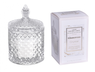 Svíčka ve skle GLAMOROUS CRYSTAL vonná 180g
