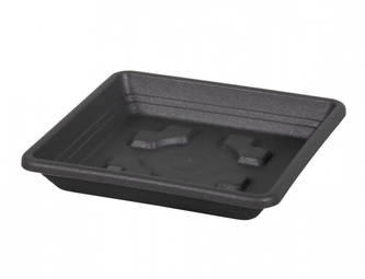 Podmiska pod květník QUADRATO plastová 50x50cm