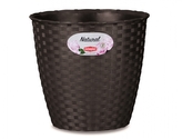 Obal na květník NATURAL plastový d29x27cm
