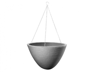 Žardinka TROPEA závěsná plastová d33x25cm