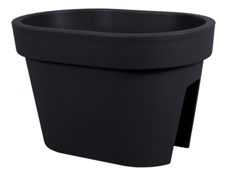 Květník LOFLY RAILING na zábradlí plastový 40cm