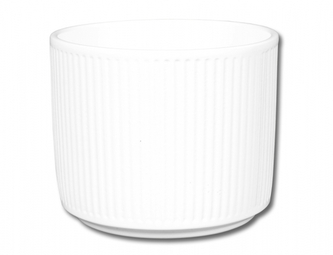 Obal na květník STRIPES keramický lesklý d14x13cm