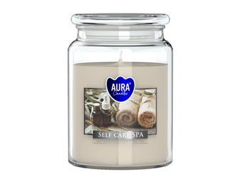 Svíčka ve skle SPA SELF CARE vonná 500g