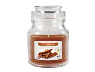 Svíčka ve skle SKOŘICE vonná 120g