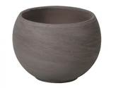 Květník LUNA KOULE BASALT keramický impregnovaný d27x20cm