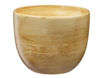 Obal na květník PURKYNĚ TEAK keramický matný d16x13cm