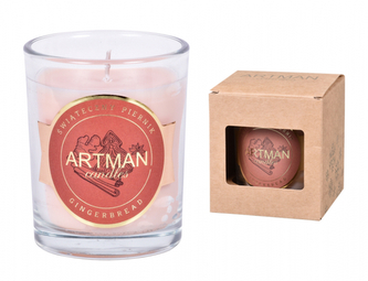 Svíčka ve skle RUSTIC ZIMOWY perníček vonná 200g