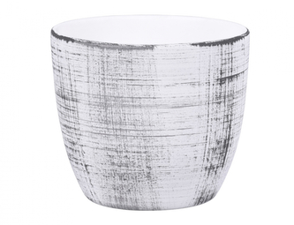 Obal na květník BORN GRID keramický matný d15x14cm