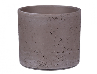 Obal na květník PILLAR LAVA UMBRA impregnovaný d14x12cm