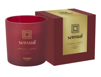 Svíčka ve skle SENSUAL vonná 300g