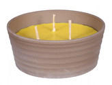 Svíčka proti hmyzu CITRONELLA žardinka 850g d18x7cm