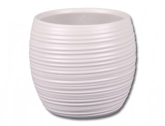 Obal na květník LIGNE SOUDEK keramický matný d15x13cm