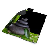 Plážová deka Bambus a kameny: 200x140 cm