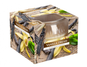 Svíčka ve skle VANILKOVÝ SEN vonná 80g