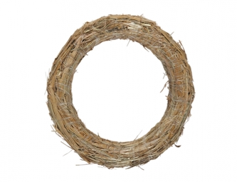 Kruh k aranžování slámový d40/8cm