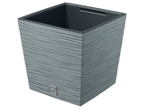 Obal na květník FURU SQUARE LOW 2v1 plastový 30x30x29cm