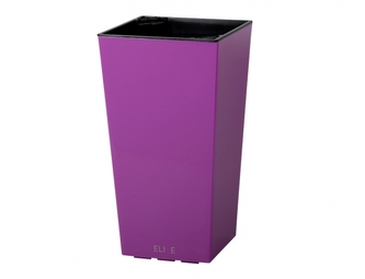 Obal na květník ELISE plastový lesklý 20x20x36cm