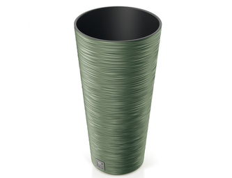 Obal na květník FURU SLIM 2v1 plastový d30x58cm