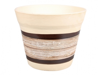 Květník ASTREA přírodní kamenina d28cm