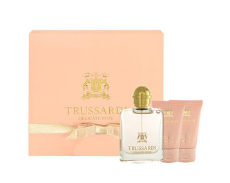 Trussardi Delicate Rose toaletní voda 30 ml + tělové mléko 30 ml + tělové mléko 30 ml