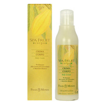 Frais Monde Spa Fruit Sprchový gel Chocolate And White Musk 200 ml pro ženy