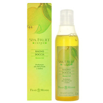 Frais Monde Spa Fruit Sprchový gel Green Apple and Ambe 200 ml pro ženy Frais Monde Spa Fruit Sprchový gel Green Apple and Ambe 200 ml pro ženy