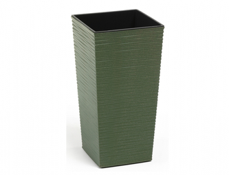 Obal na květník FINEZIA PROUTÍ ECO plastový 30x30x57cm