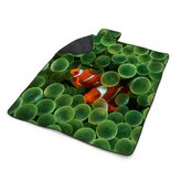 Plážová deka Klaun očkatý: 200x140 cm