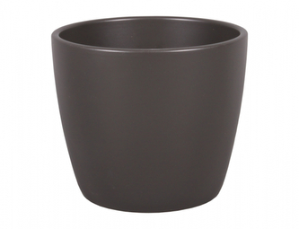 Obal na květník GUZMANIA BASIC keramický matný d20x18cm