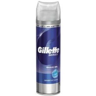 Gillette Series Gel na holení Sensitive 240 ml pro muže