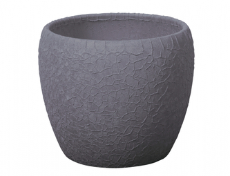 Obal na květník LUNA ISLAND BARANDE keramický matný d16x14cm