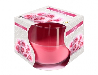 Svíčka ve skle RŮŽE vonná 100g